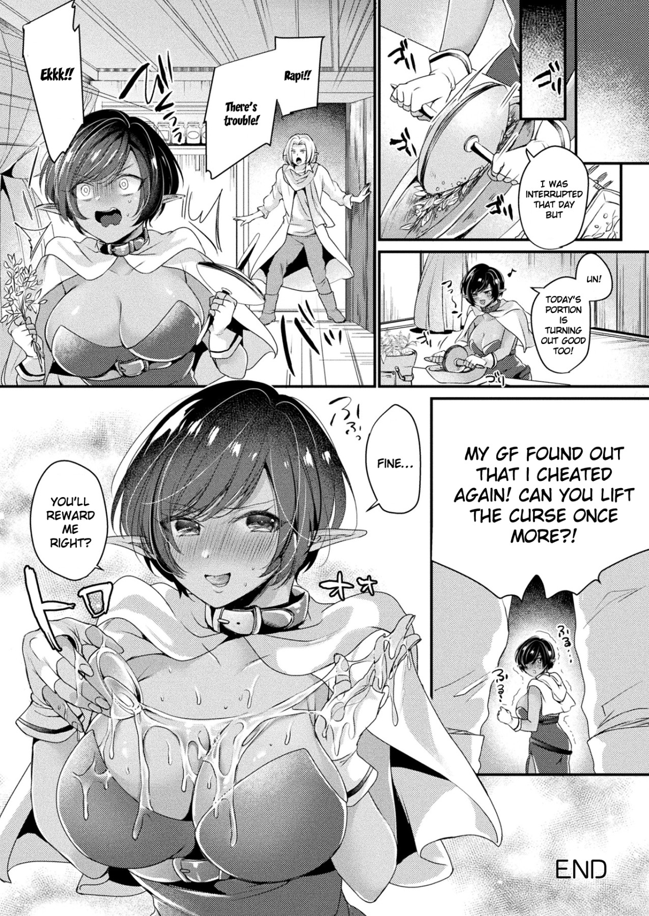 Hentai Manga Comic-Heal Me Dark Elf Chan-Read-20